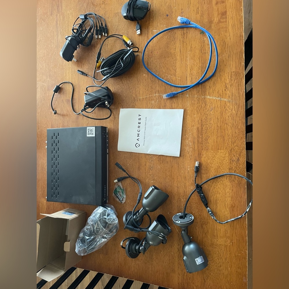 Surveillance camera set